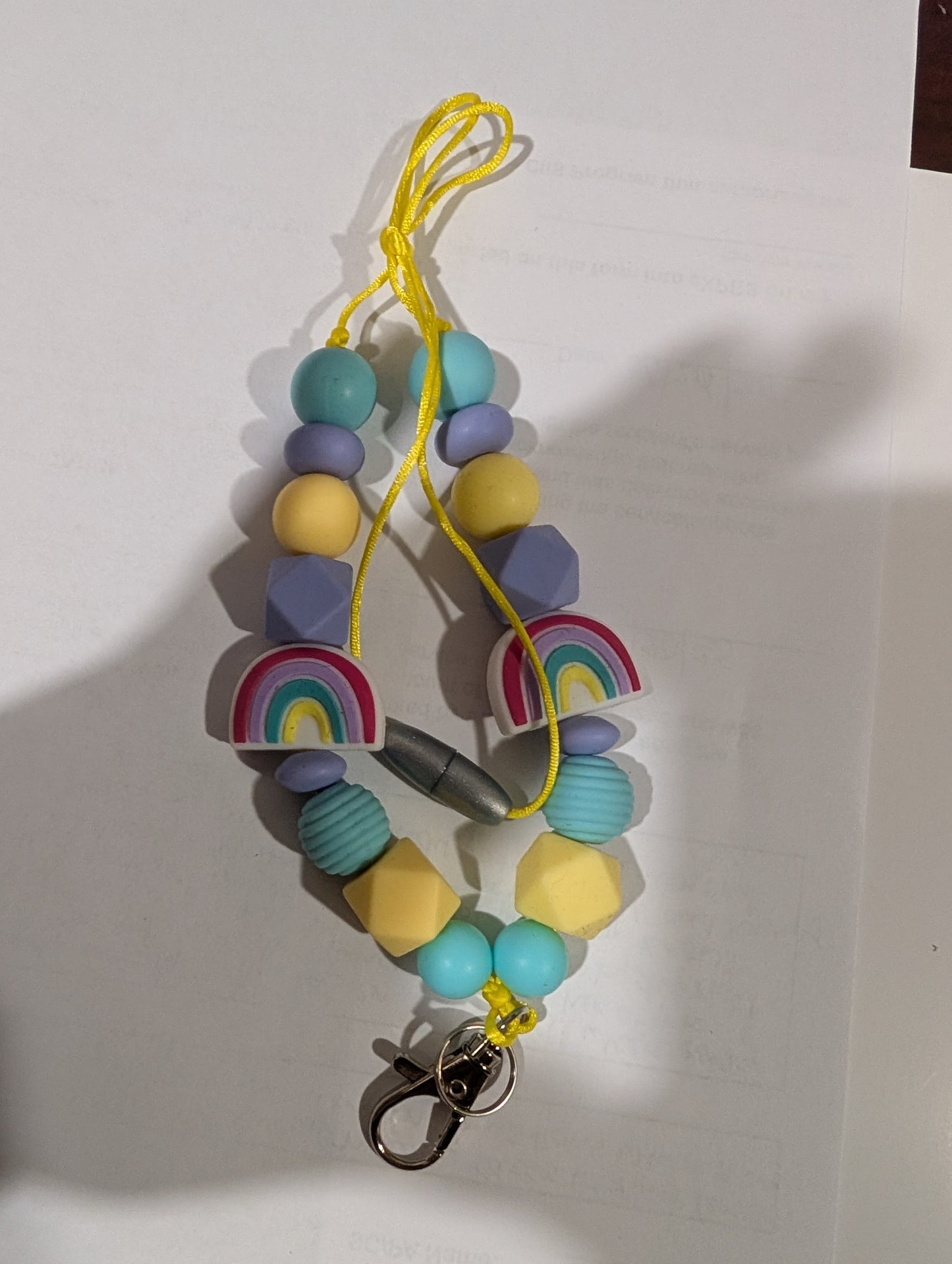 Pink and Mint Rainbow